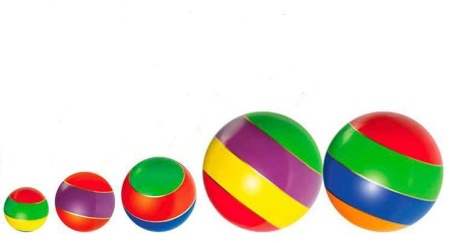 Купить Мячи резиновые (комплект из 5 мячей различного диаметра) в Петропавловске-Камчатском 